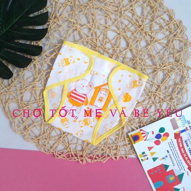 [HCM]COMBO 10 TÃ DÁN COTTON MỀM MẠI CHO BÉ SƠ SINH