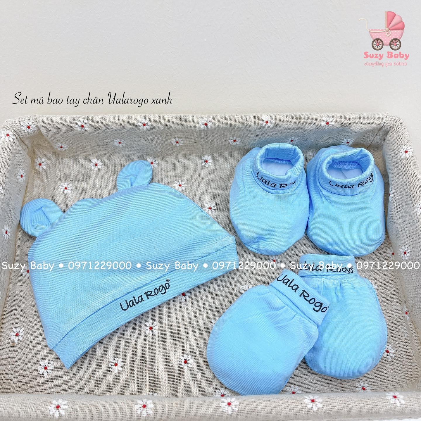 SET MŨ, BAO TAY CHÂN PETIT UALAROGO