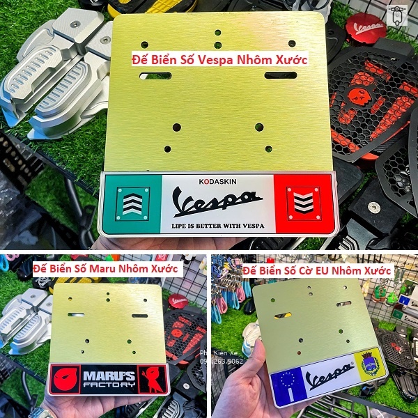 Đế Biển Số Vespa