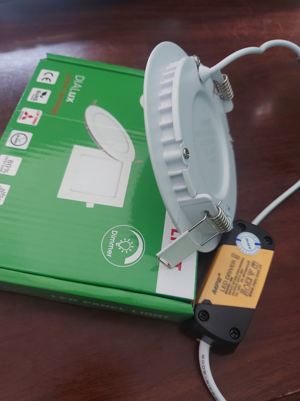 [HCM]ĐÈN LED ÂM TRẦN MPE 6W RPL-6 BẢO HÀNH 2 NĂM