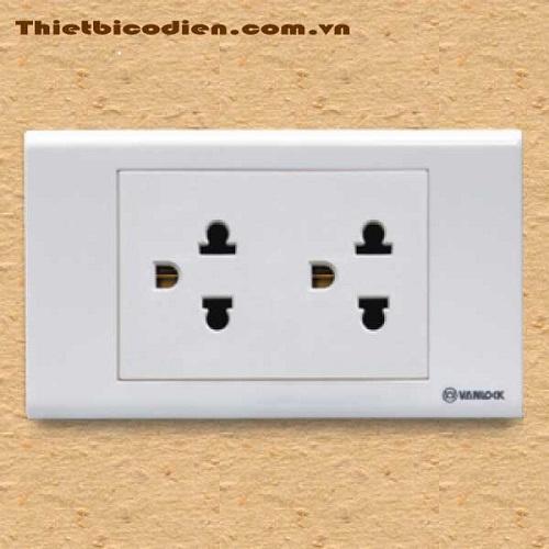 [HCM]Ổ CẮM ĐÔI 3 CHẤU 16A [ 10 cái 1 hộp ]