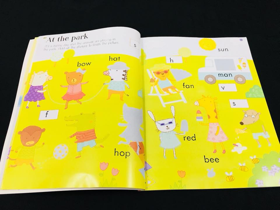 Usborne Sticker Book - First words