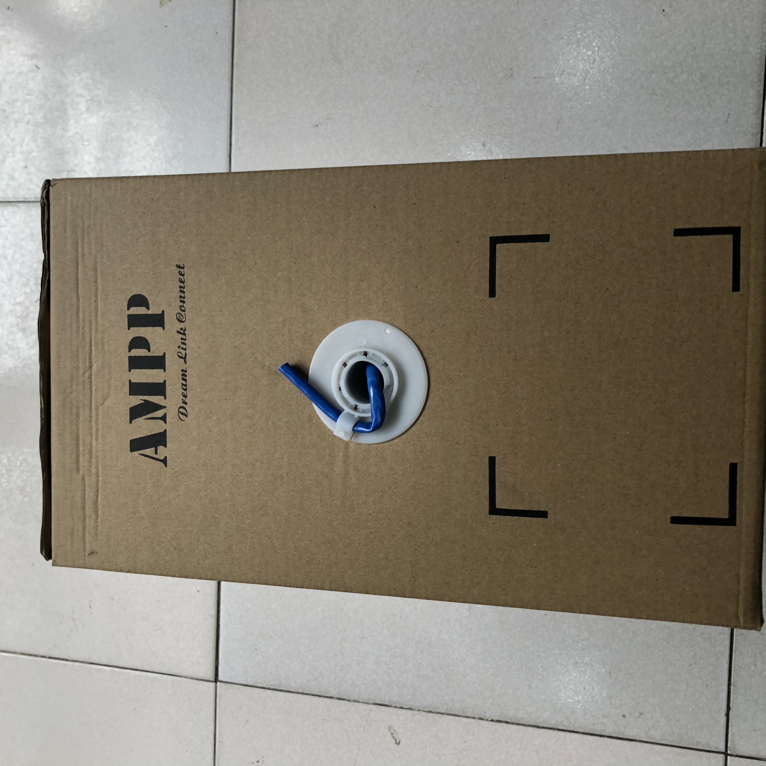Cáp Mạng Lan AMPP CAT6E-Cuộn 305M-Chất Lượng Cao