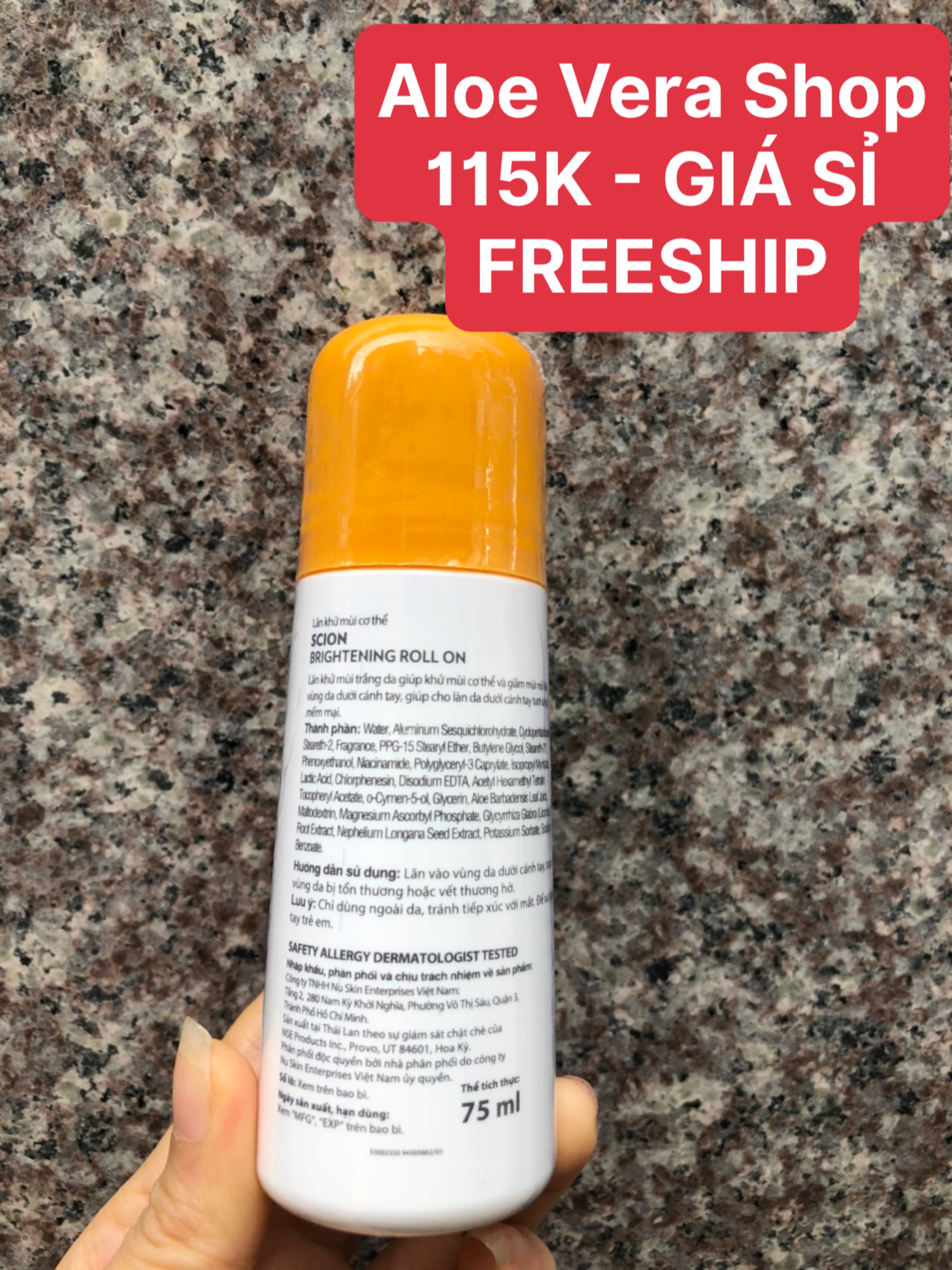 [CHAPTER CHEAP] Scion Nuskin Deodorant Roller 75ml