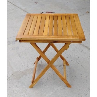 Bàn Ghế Gỗ Tràm Cao 70cm