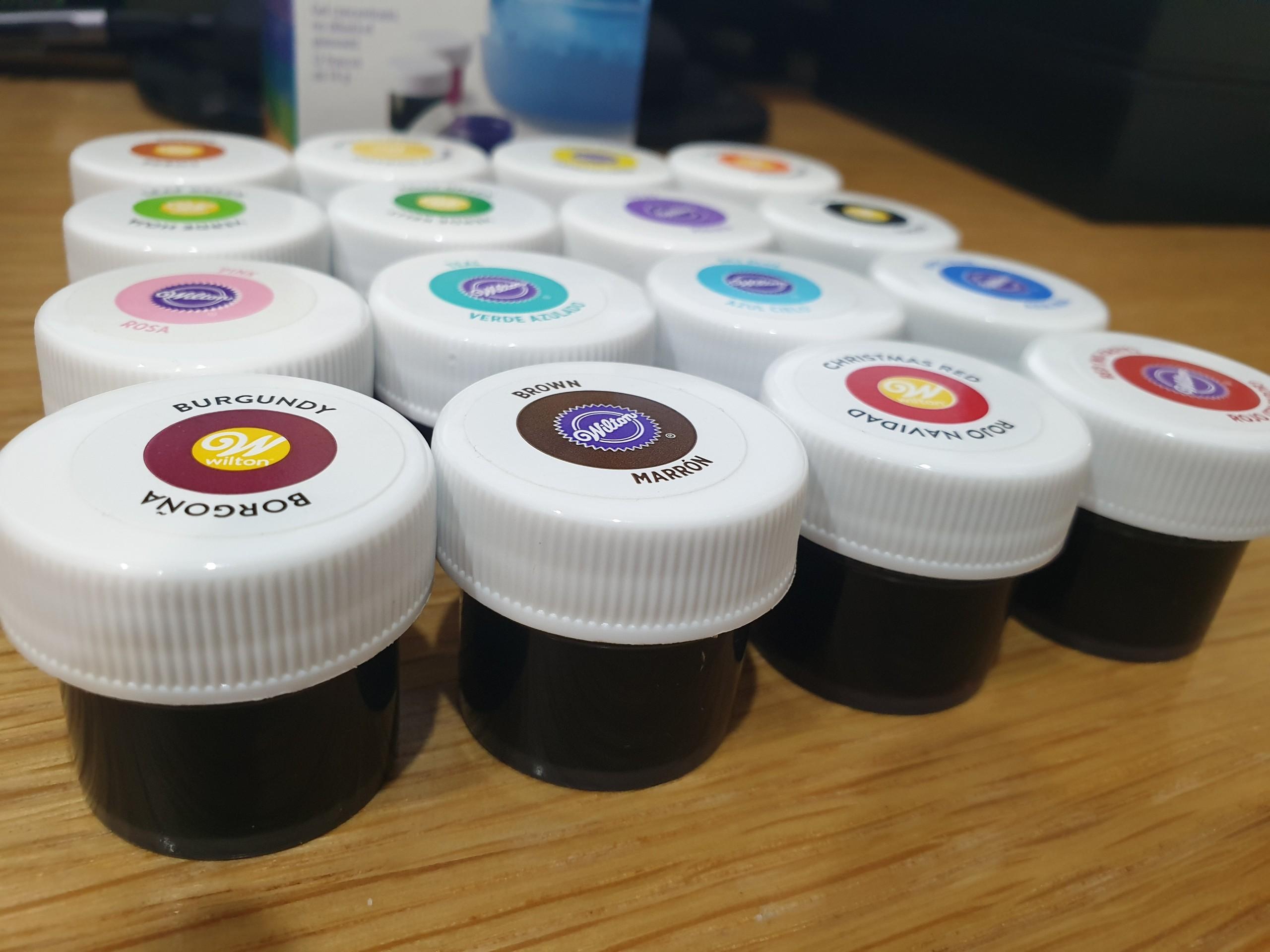 Màu thực phẩm Wilton bộ 16 màu - 0.5oz