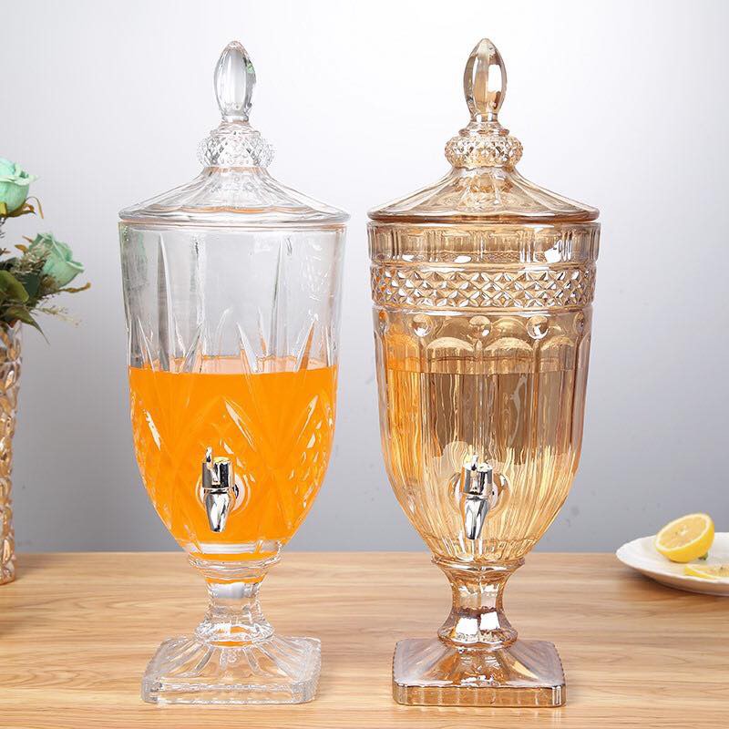 BÌNH ĐỰNG RƯỢU THỦY TINH CÓ VÒI CAO CẤP