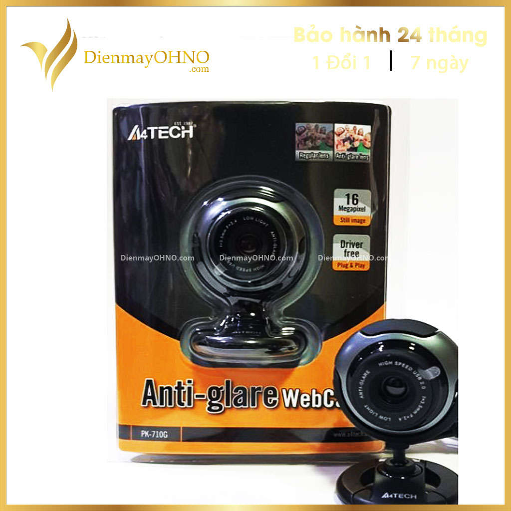 webcam máy tính a4tech pk-710g chính hãng 8