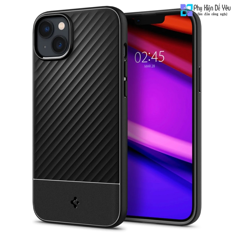 Ốp Spigen Core Armor cho iPhone 14 Pro Max/ 14 Pro/ 14 Plus/ 14 (Phân phối chính hãng, bảo hành 12 tháng)