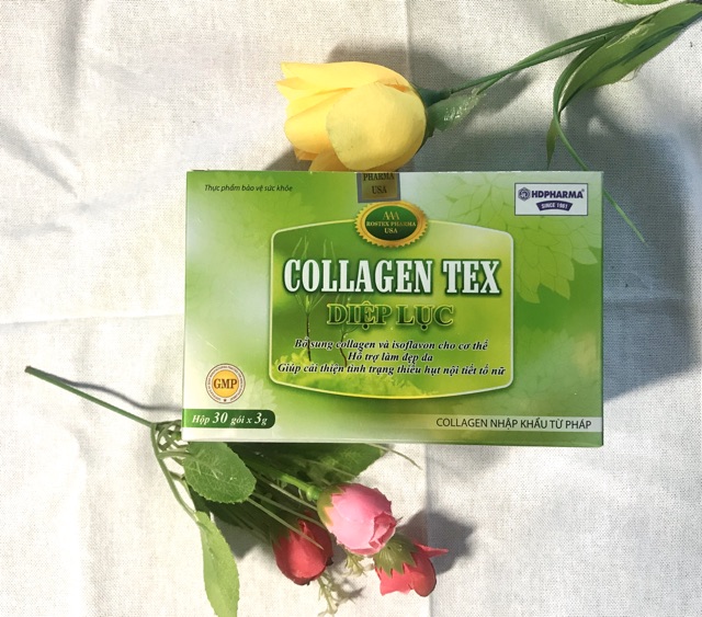 [HCM][Chính hãng] Diệp lục COLLAGEN TEX dạng gói