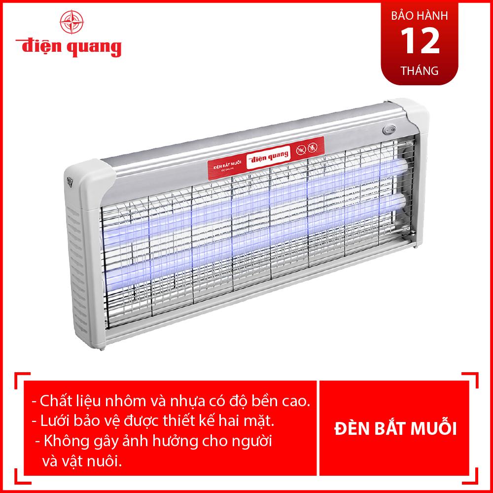 [Tặng bút thử điện - Chính hãng Điện Quang] Đèn bắt muỗi Điện Quang ĐQ EML04L (635x65x247mm)