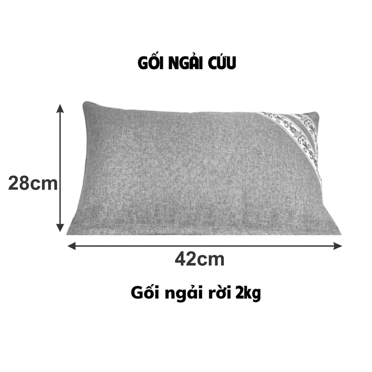 Gối Thảo Dược Ngải Cứu Combo 2 Chiếc Xả Kho