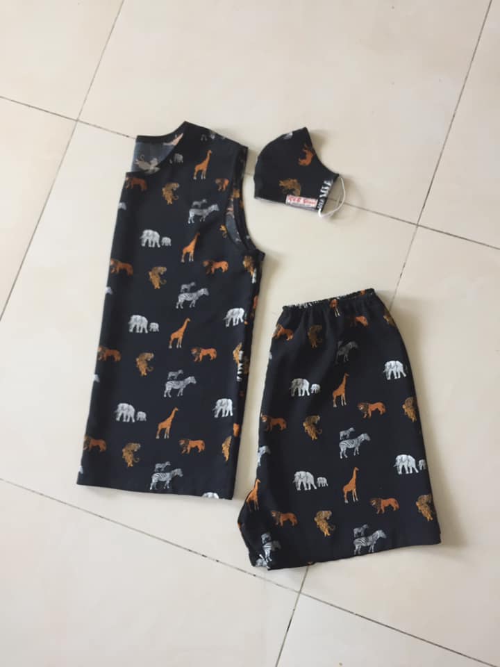 Rập giấy bộ đùi bé trai mã B07 (BẢN VẼ)