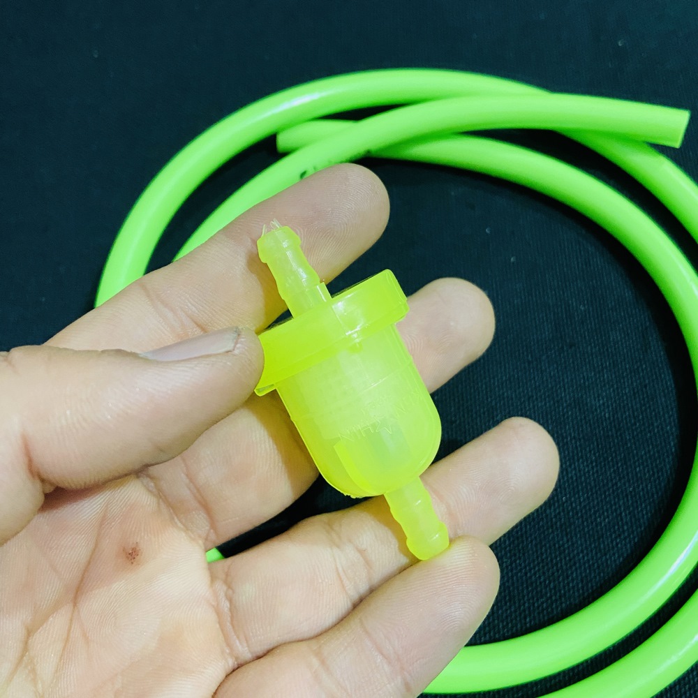 [HCM]COMBO LỌC XĂNG KÈM DÂY XĂNG KIỂU MỚI SỬ DỤNG CHO WAVE DREAM SIRIUS - MÀU XANH LÁ