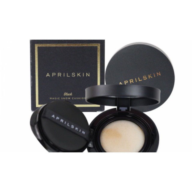 [ giá sỉ tại kho] Phấn nước april skin đen viền vàng