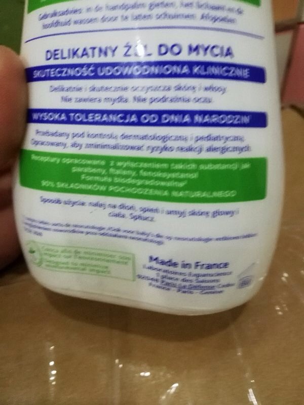 sữa tắm & gội Mustela cho bé