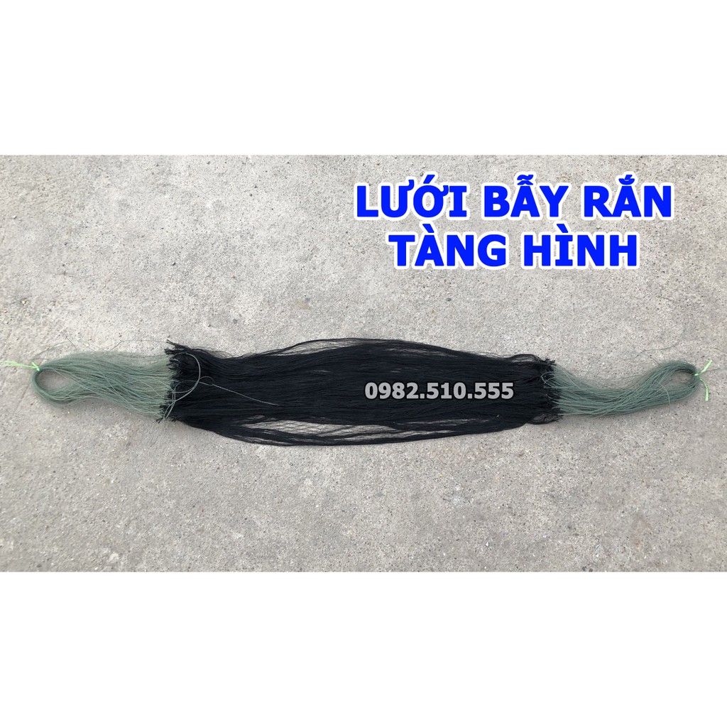 Lưới bẫy rắn tàng Hình - Từ 10M đến 50M  (cam kết bảo hành đổi trả trong 2 tuần đầu)
