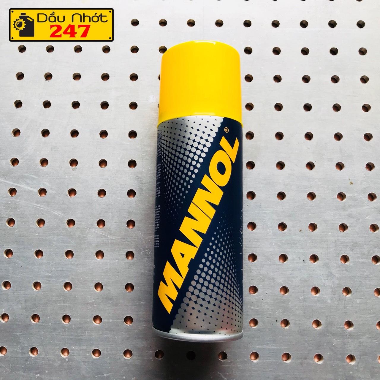 Chai xịt dưỡng sên Mannol 7901 Chain Lube 200ml