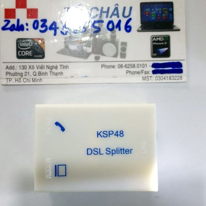 Bộ lọc tín hiệu ADSL Splitter KSP48