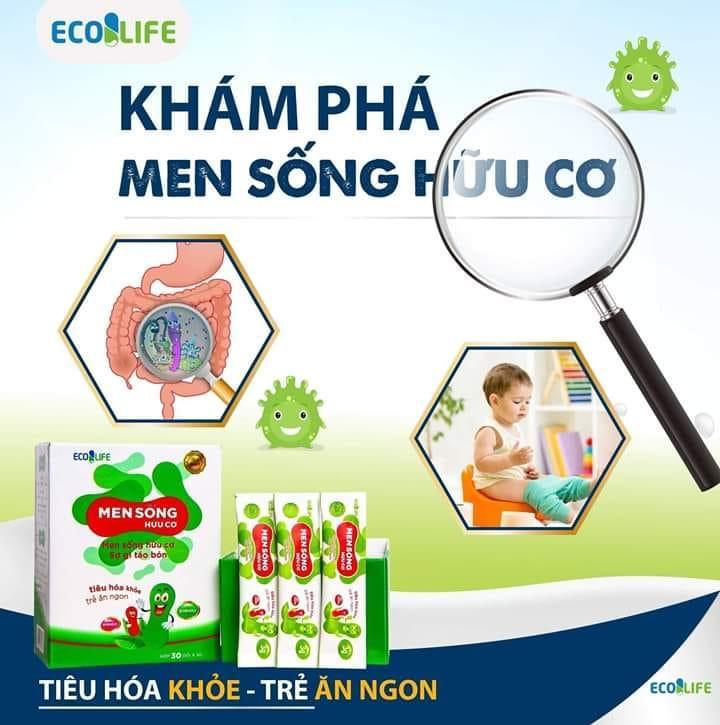 Men sống hữu cơ Ecolife
