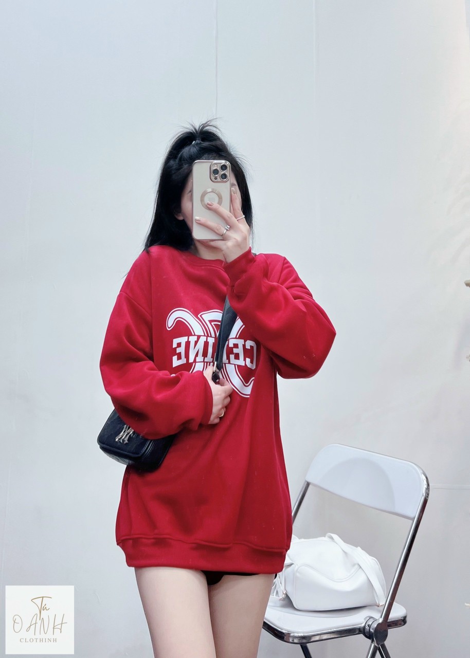 Áo bầu xinh suông a thời trang thu đông