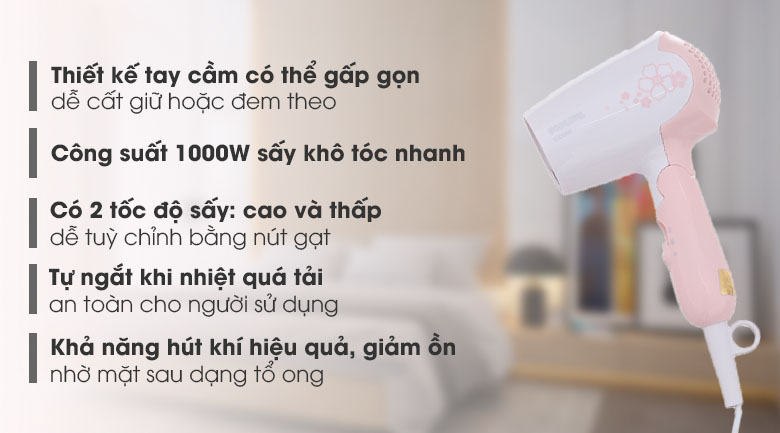 Sấy Tóc Philips HP8108/00 - Chính Hãng