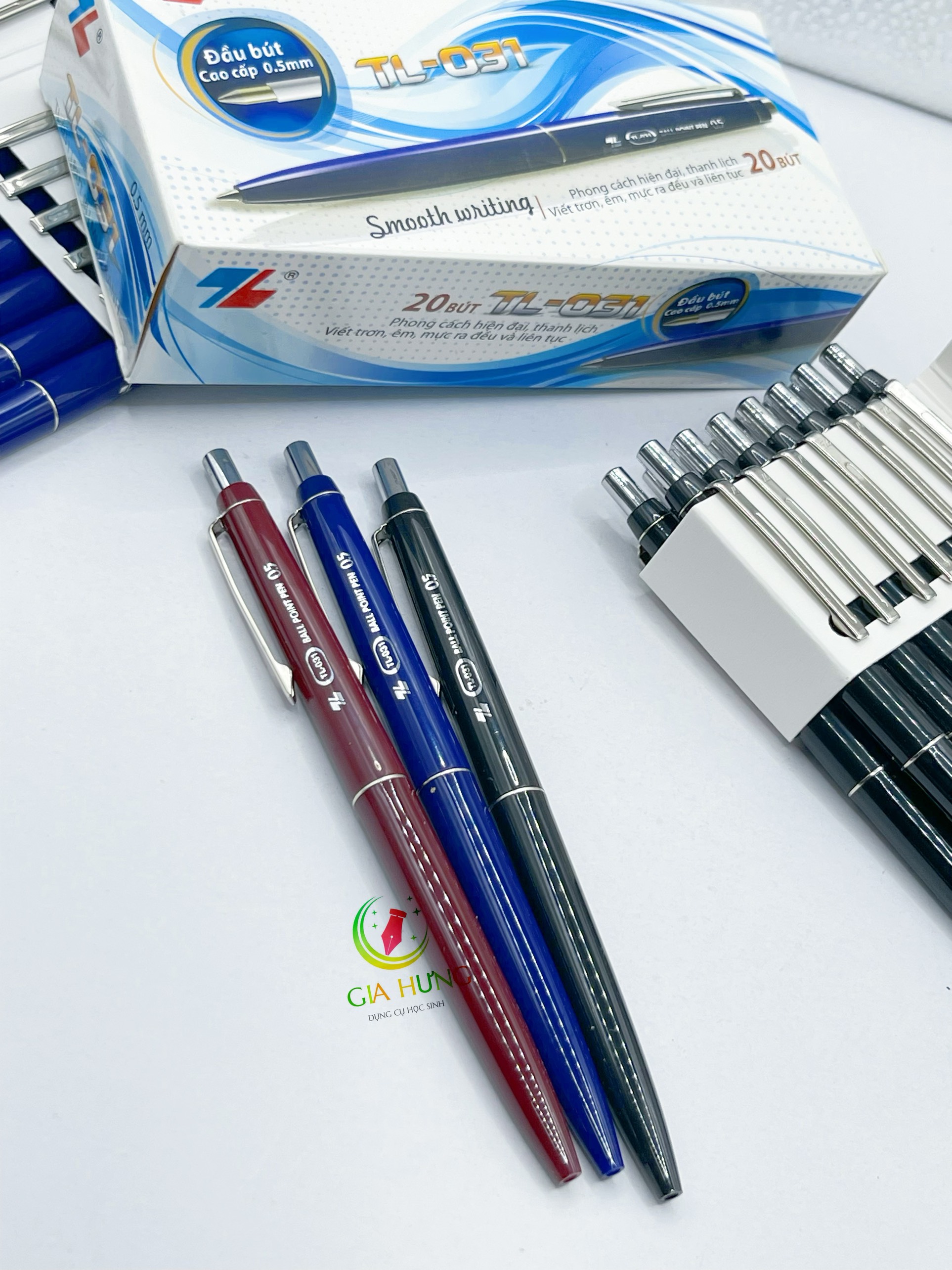 Combo 10 pcs thien long ball pen tl-031 0.5mm