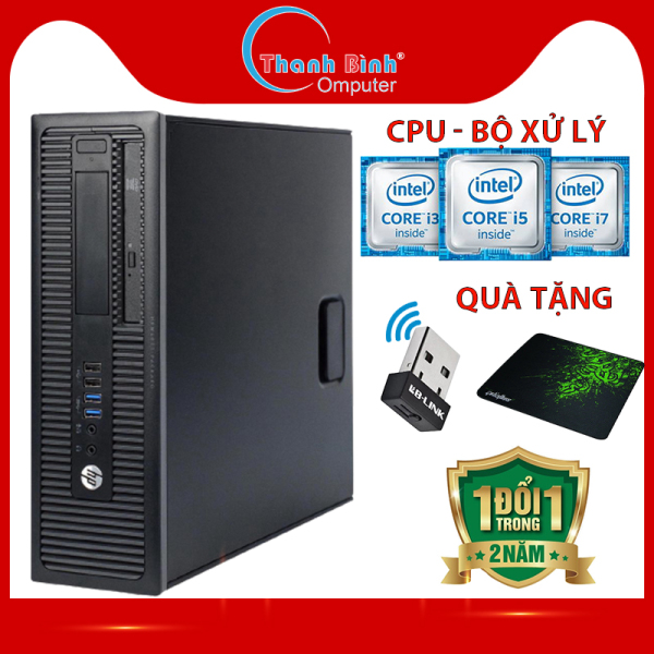 Bảng giá Máy Tính Để Bàn Đồng Bộ HP 600G1 (CPU Pentium, Core I3 I5 I7) - Máy Tính Văn Phòng - Bảo Hành 24 Tháng - Tặng USB Wifi Và Bàn Di. Phong Vũ