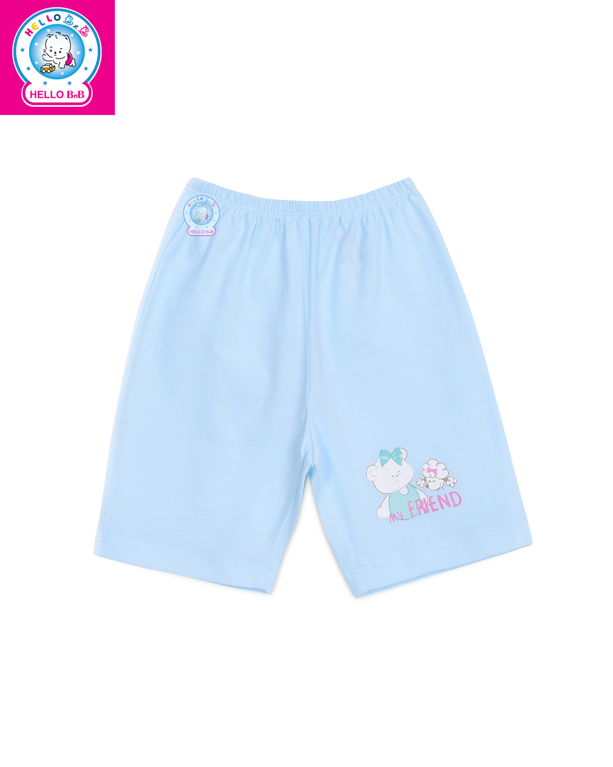 QUẦN LỬNG MÀU IN BÉ GÁI 1192- HELLO BnB