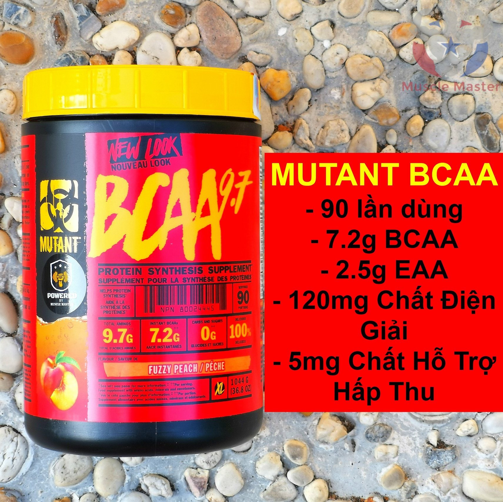 Chống Dị Hóa Cơ MUTANT BCAA 9.7 (90 Lần Dùng) - TỪ Châu Âu