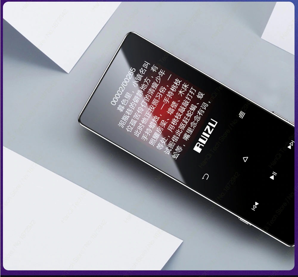 Máy nghe nhạc MP3/Lossless RUIZU D28 hỗ trợ Bluetooth 5.0
