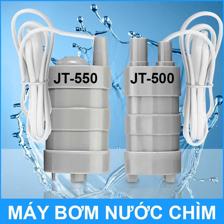Máy bơm nước chìm mini 12V 15W 600L JT-500