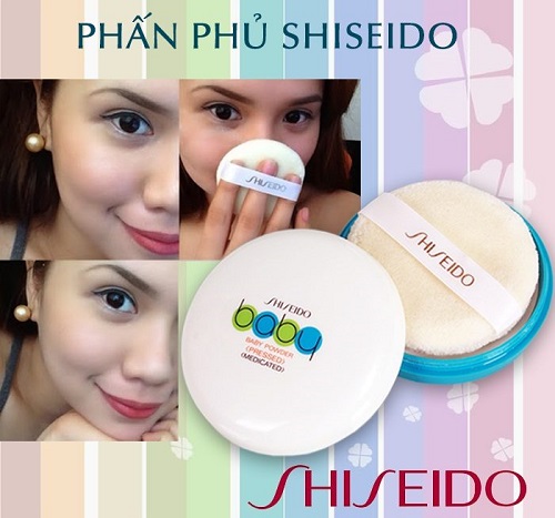 Phấn Phủ Shiseido Baby Powder Pressed 50g