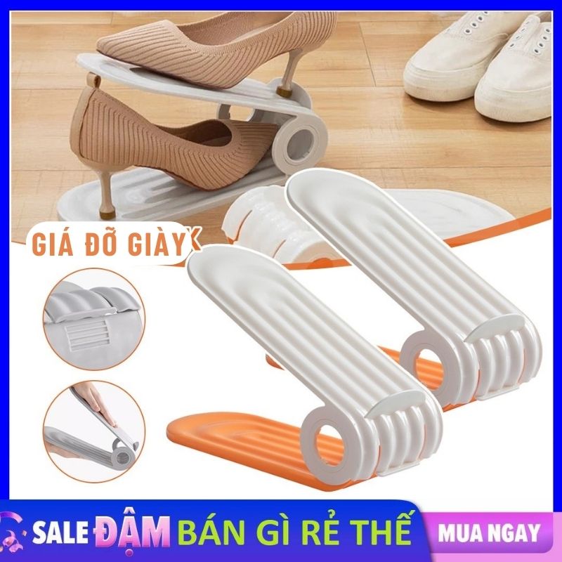 Giá Đỡ Để Giầy Dép / Kệ Để Giày Mini Hình Mỏ Vịt Thông Minh 2 Mức Điều ...