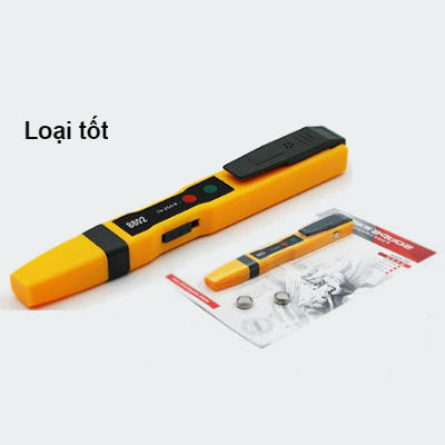 Bút Thử Điện Thông Minh Không Cần Tiếp Xúc Dòng Điện, Có Âm Thanh Và Đèn Báo, Kiểm Tra Được Dây Điện Bị Đức Bên Trong.