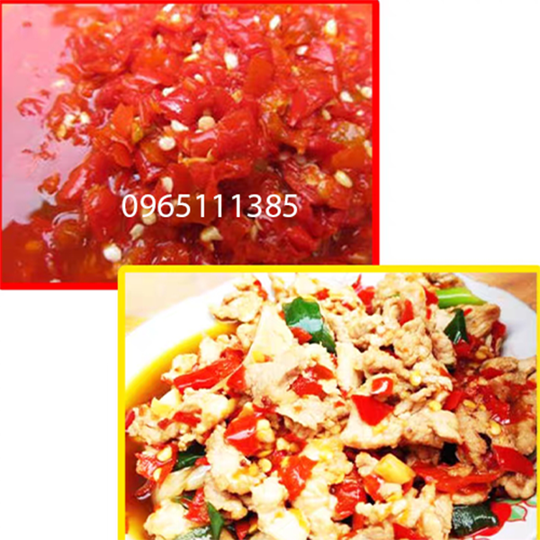 Sốt ớt băm  1,6kg