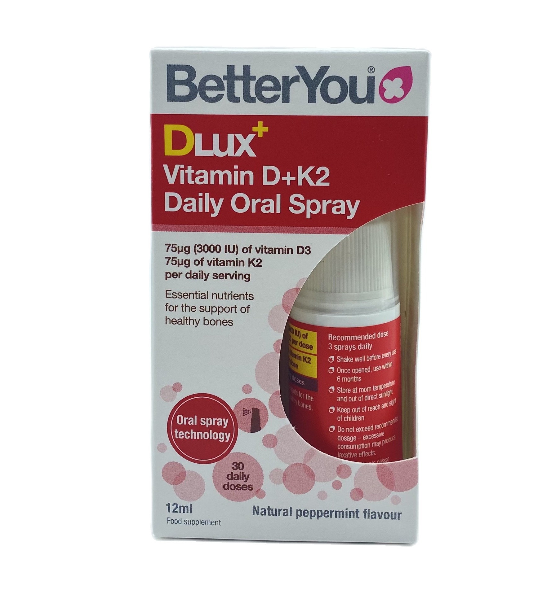 Dlux đỏ - Vitamin D và K2 dạng xịt cho mẹ bầu