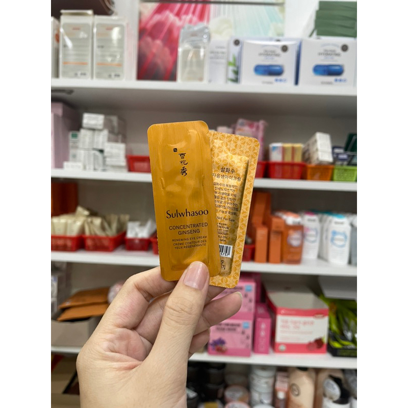 Kem mắt nhân sâm Sulwhasoo gói 1ml