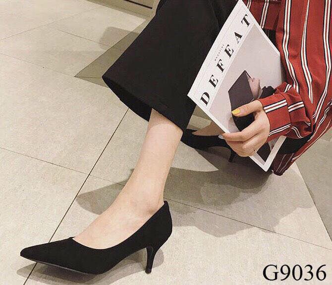 Giày Sandal Cao Gót 5 Phân Bít Mũi Nhọn Cực Sang Trọng