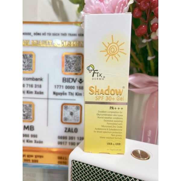 Kem Chống Nắng Fixderma Gel SPF 30+