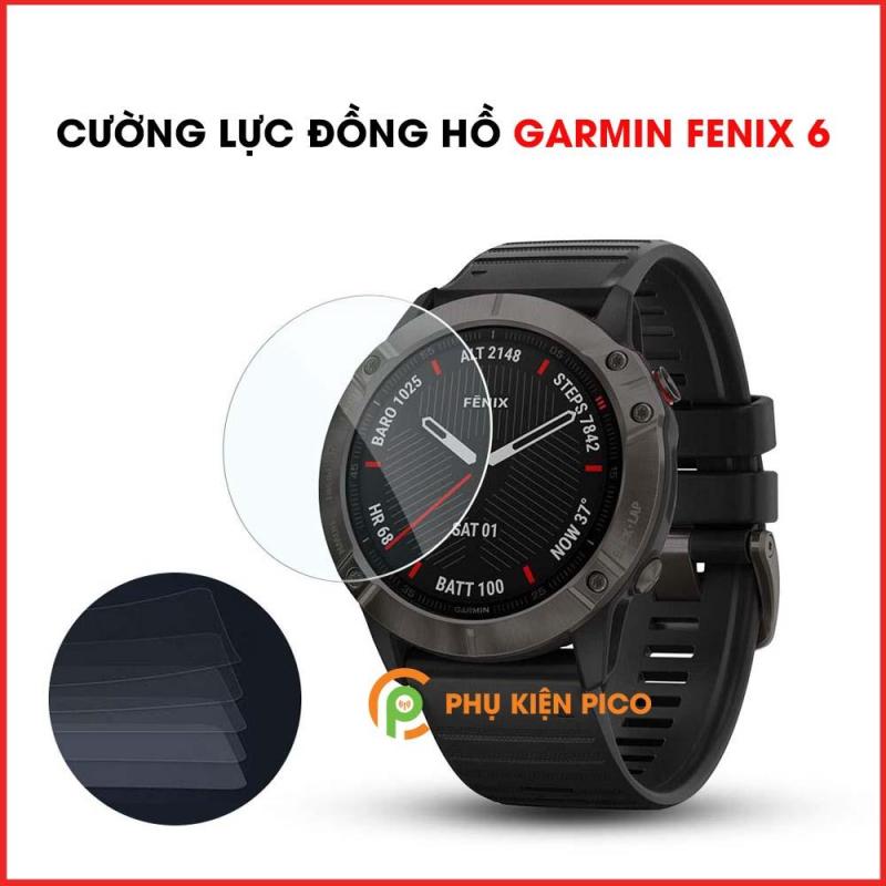 Cường lực Fenix 6 - Kính cường lực đồng hồ Garmin Fenix 6 full keo chống xước màn hình