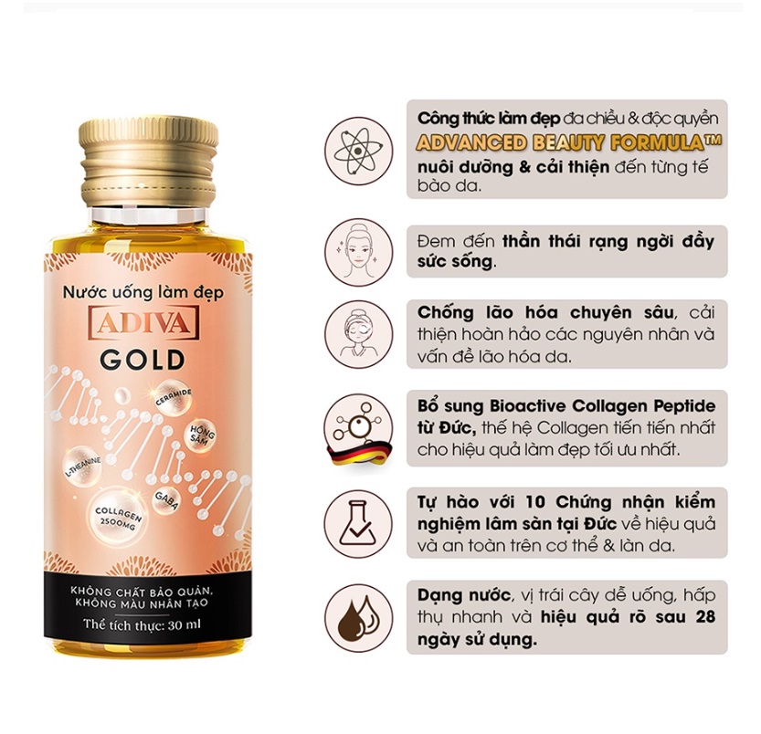 Collagen Adiva Gold (14 x 30ml)