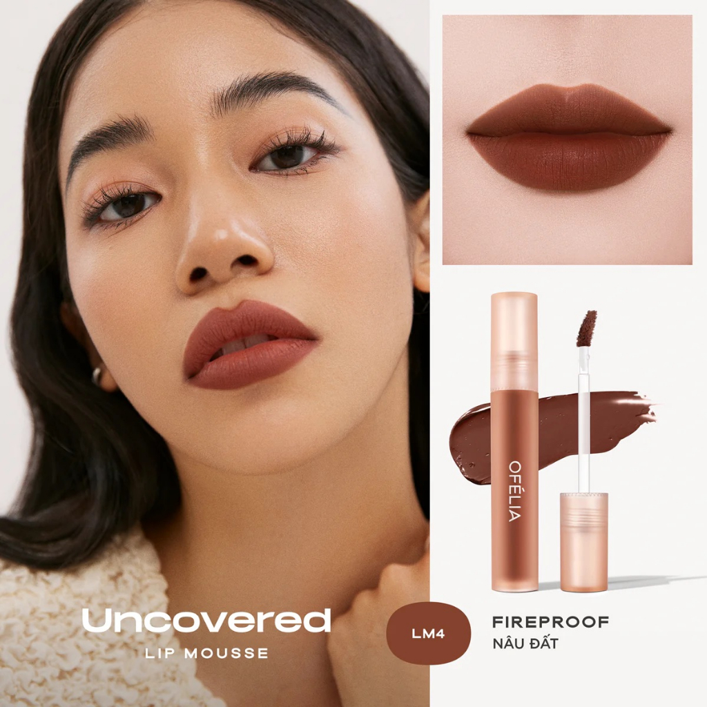Son kem lì Ofelia Uncovered Lip Mousse
