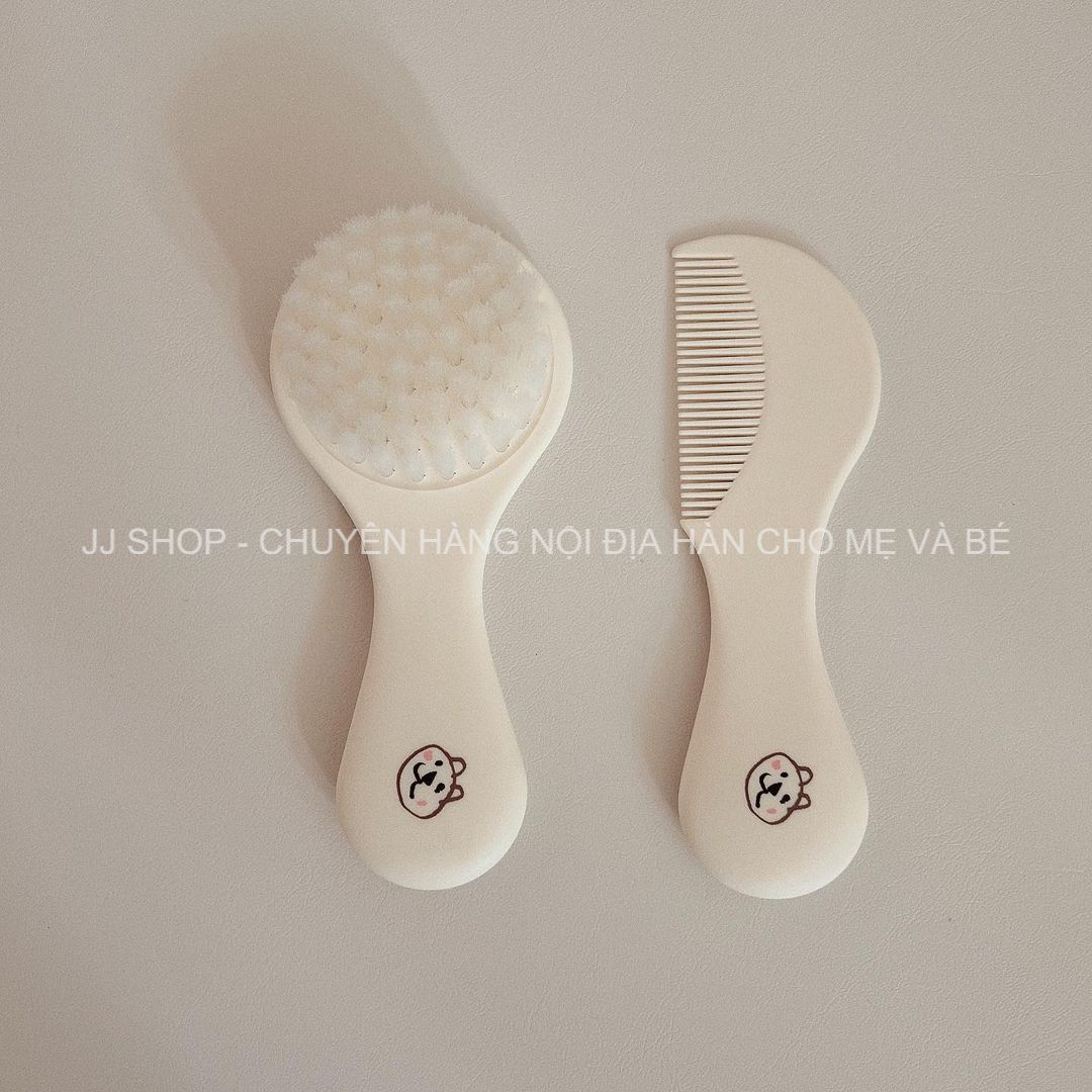 Set Lược Chải Tóc Cho Bé Từ Sơ Sinh Cao Cấp BLISSBEBE (2 Món)