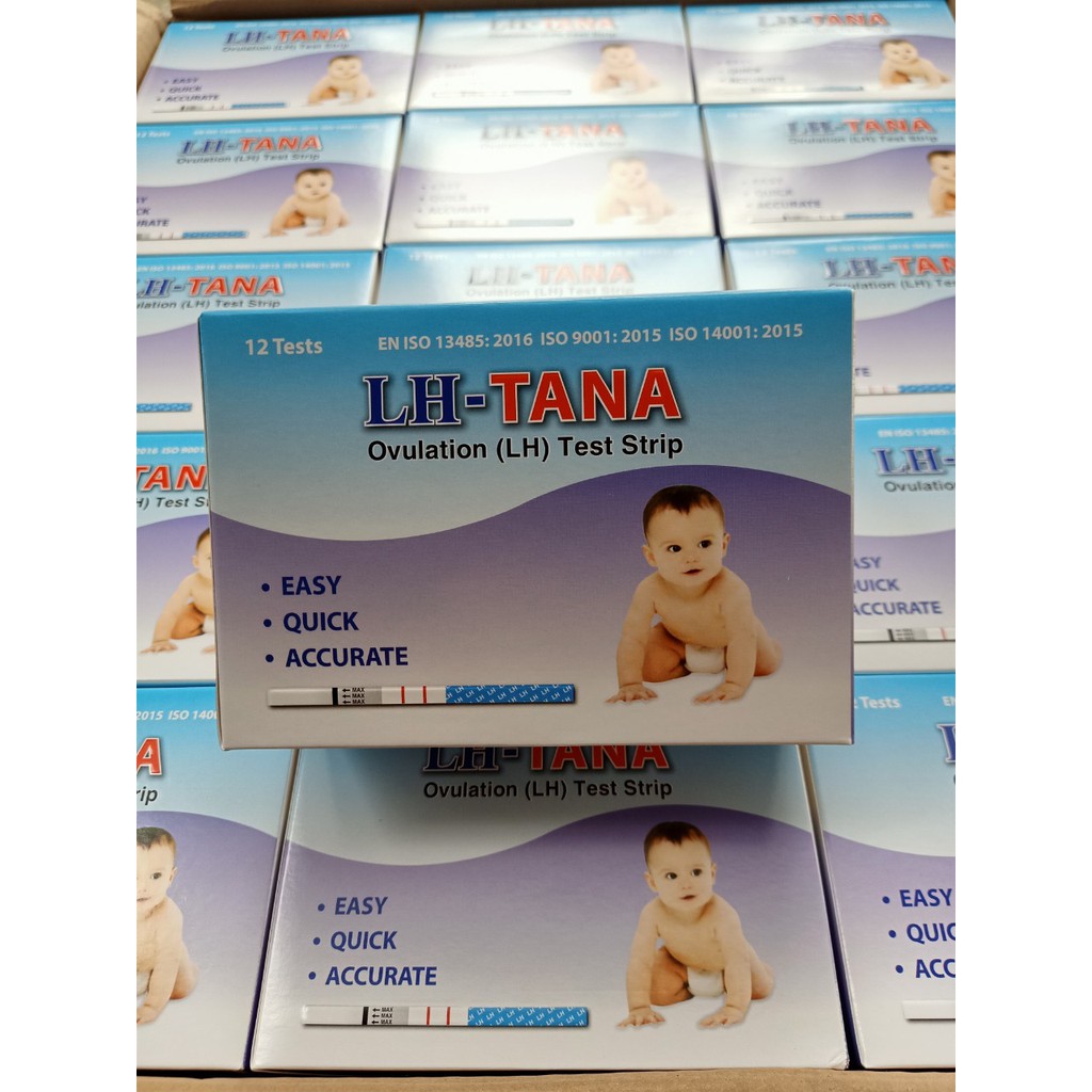 Hộp (12 bộ) que thử rụng trứng LH-TANA