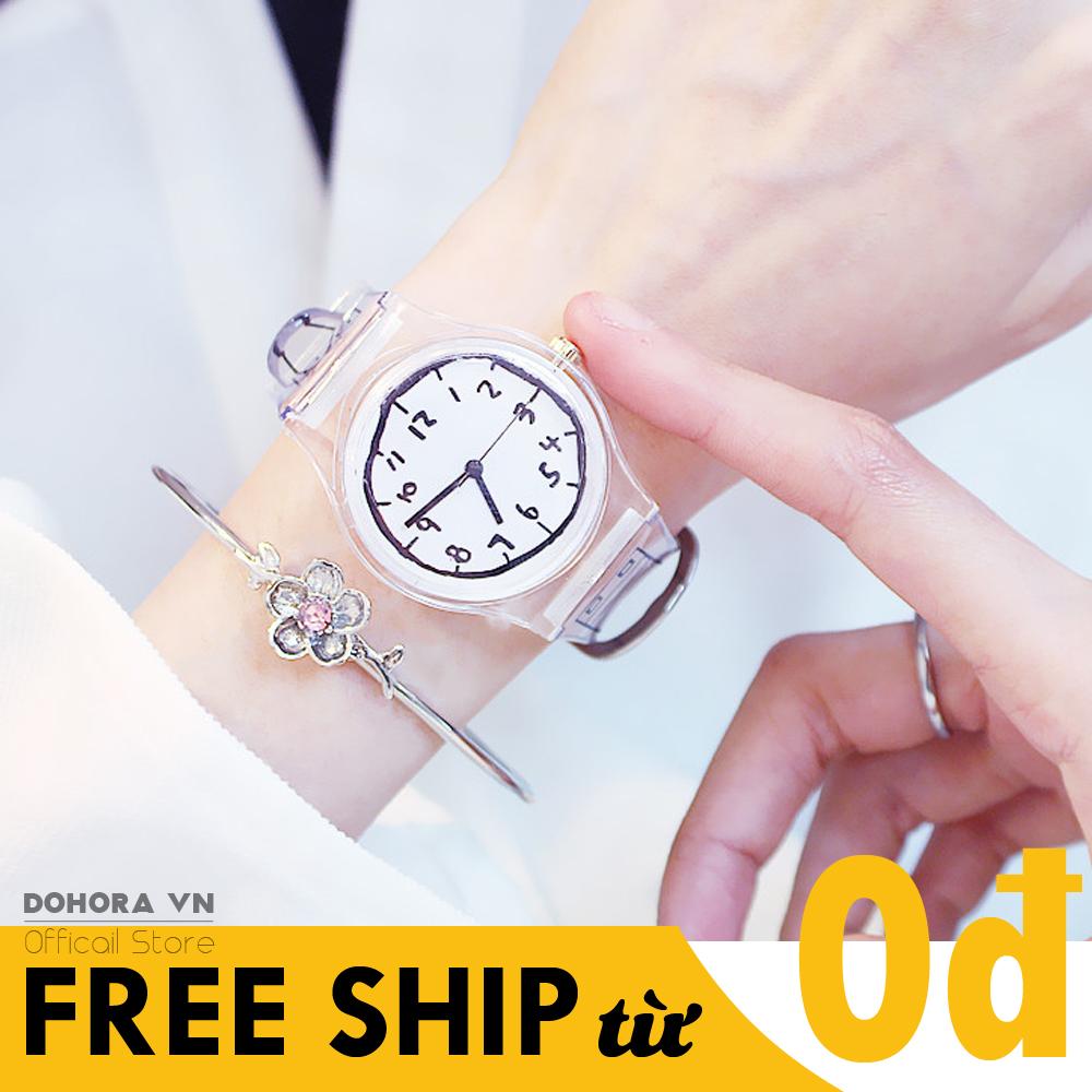 Đồng Hồ Đeo Tay Unisex Tuổi Thơ Dữ Dội Máy Pin Dây Silicone Dẻo Siêu Cool (Bảo Hành 6 Tháng)