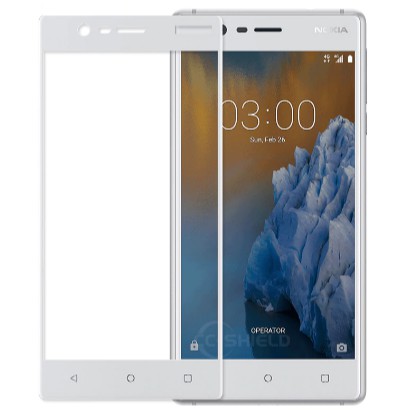 Kính cường lực Nokia 3 kính full màn hình (Màu trắng)