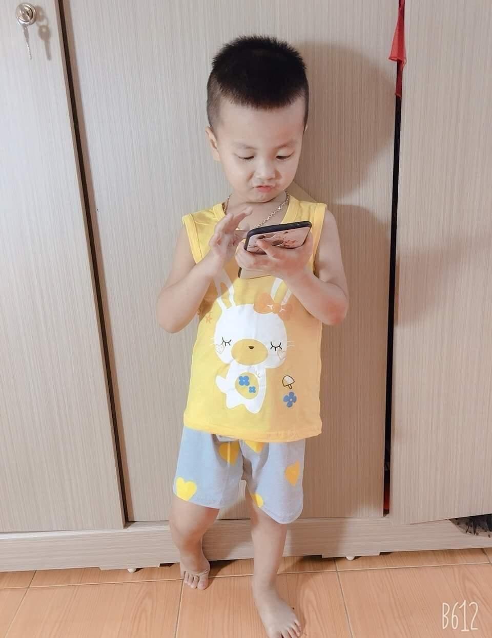 Bộ áo ba lỗ cho bé từ 8kg-20kg