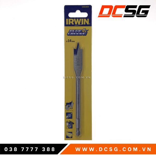 Mũi khoan gỗ đuôi cá 14mm Irwin 10502808