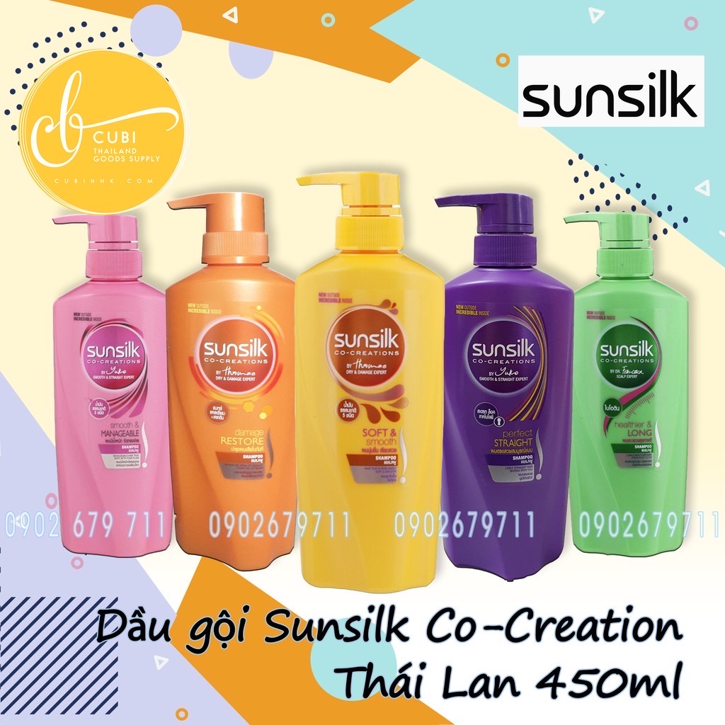Dầu gội Sunsilk Vàng Thái Lan 450ML